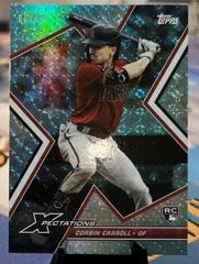 Corbin Carroll [Cyber Cyan] #5 Baseball Cards 2023 Topps Xpectations Prices