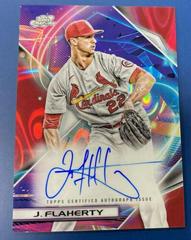 Jack Flaherty [Red Flare] #CCA-JF Baseball Cards 2022 Topps Cosmic Chrome Autographs Prices