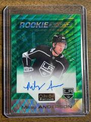 Mikey Anderson [Emerald Surge] #R-MA Hockey Cards 2020 O Pee Chee Platinum Rookie Autographs Prices