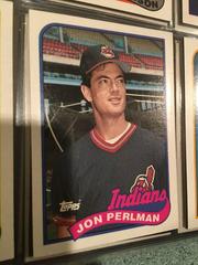 Jon Perlman #476 Baseball Cards 1989 Topps Prices