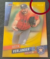 Justin Verlander [Gold Refractor] Baseball Cards 2019 Topps Finest Prices