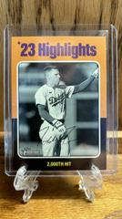 Freddie Freeman [Black White Image] #2 Baseball Cards 2024 Topps Heritage Prices