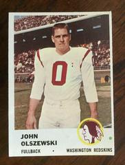 John Olszewski #110 Football Cards 1961 Fleer Prices