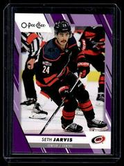 Seth Jarvis [Purple Border] #125 Hockey Cards 2023 O-Pee-Chee Prices