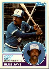 Jorge Orta Baseball Cards 1983 Topps Traded Prices