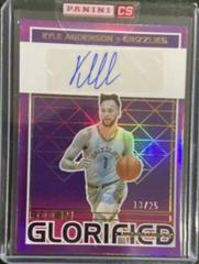 Kyle Anderson [Purple] Basketball Cards 2021 Panini Recon Glorified Signatures Prices