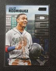 Julio Rodriguez [Black] #7B Baseball Cards 2022 Stadium Club Dynasty and Destiny Prices