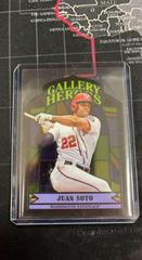 Juan Soto #GOH-3 Baseball Cards 2022 Topps Gallery of Heroes Prices