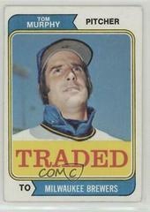 Tom Murphy #496T Baseball Cards 1974 Topps Traded Prices
