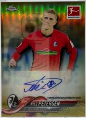 Nils Petersen [Autograph Gold Refractor] Soccer Cards 2018 Topps Chrome Bundesliga Prices