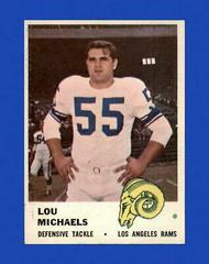 Lou Michaels #107 Football Cards 1961 Fleer Prices