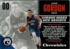 Aaron Gordon [Blue] #27 Basketball Cards 2017 Panini Chronicles Prices
