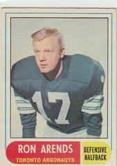 Ron Arends Football Cards 1968 O Pee Chee CFL Prices