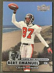 Bert Emanuel #106 Football Cards 1998 Metal Universe Prices