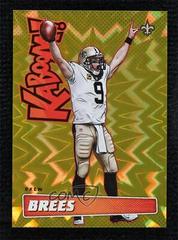 Drew Brees [Gold] Football Cards 2019 Panini Absolute Kaboom Prices