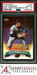 Alex Rodriguez [Non Protected Refractor] #157 Baseball Cards 1998 Finest Prices