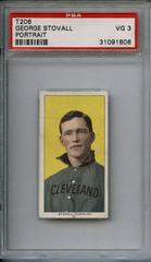 George Stovall [Portrait] #NNO Baseball Cards 1909 T206 Piedmont 150 Prices