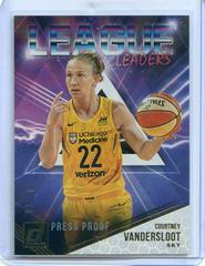 Courtney Vandersloot [Press Proof Gold Laser] #20 Basketball Cards 2019 Panini Donruss WNBA Prices