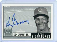 Ken Griffey Sr. #Sr. Baseball Cards 1999 Upper Deck Century Legends Epic Signatures Prices