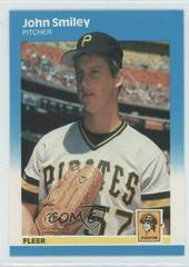 John Smiley #U-110 Baseball Cards 1987 Fleer Update Prices