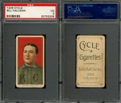 Bill Hallman #NNO Baseball Cards 1909 T206 Cycle 350 Prices