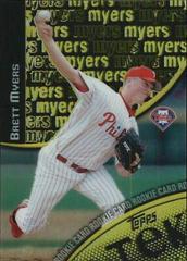 Brett Myers [Yellow] #44-18 Baseball Cards 2000 Topps Tek Prices