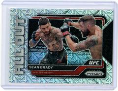 Sean Brady [Mojo] #10 Ufc Cards 2023 Panini Prizm UFC All Out Prices