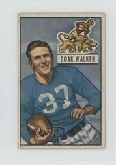 Doak Walker Football Cards 1951 Bowman Prices