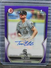 Tim Elko [Purple] #PPA-TE Baseball Cards 2023 Bowman Paper Prospect Autographs Prices