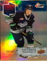 Kyle Crnkovic [Blue] #FH-3 Hockey Cards 2022 Upper Deck CHL Future Heroes Prices