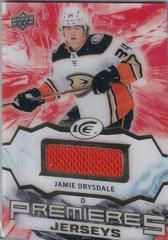 Jamie Drysdale [Jersey] Hockey Cards 2021 Upper Deck Ice Premieres Prices