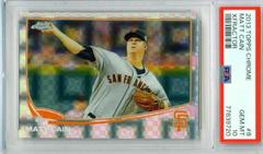 Matt Cain [Xfractor] Baseball Cards 2013 Topps Chrome Prices