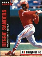 Reggie Sanders Baseball Cards 1992 Jimmy Dean Rookie Stars Prices
