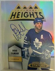 Doug Gilmour [Autograph] #LH-22 Hockey Cards 2021 Upper Deck Stature Legendary Heights Prices