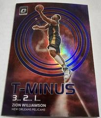 Zion Williamson [Purple] #14 Basketball Cards 2022 Panini Donruss Optic T Minus 3 2 1 Prices