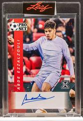 Abde Ezzalzouli [Red] #PS-AE1 Soccer Cards 2022 Pro Set Autographs Prices