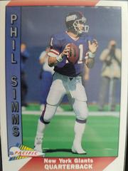 Phil Simms Football Cards 1991 Pacific Prices
