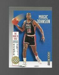Magic Johnson #12 Basketball Cards 1992 Skybox Olympic Team Prices
