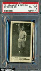 Bob Bescher Baseball Cards 1916 Famous & Barr Co Prices