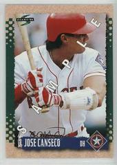 Jose Canseco #4 Baseball Cards 1995 Score Prices