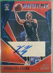 Bruce Brown [Red] #AIR-BBR Basketball Cards 2020 Panini Chronicles Airborne Signatures Prices