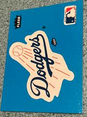 Dodgers “Team Logo Sticker” Baseball Cards 1985 Fleer Stickers Prices