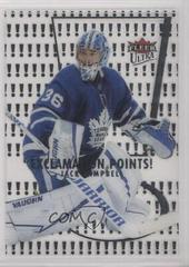 Jack Campbell #EP-10 Hockey Cards 2021 Ultra Exclamation Points Prices