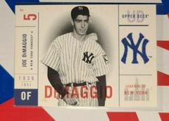 Joe DiMaggio #107 Baseball Cards 2001 Upper Deck Legends of NY Prices