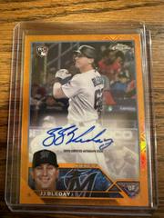 JJ Bleday [Orange] #RCA-JB Baseball Cards 2023 Topps Chrome Logofractor Autograph Prices