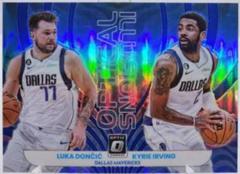 Luka Doncic, Kyrie Irving [Blue] #5 Basketball Cards 2022 Panini Donruss Optic Optical Illusions Prices