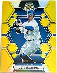 Jett Williams [Gold] Baseball Cards 2023 Panini Chronicles Mosaic Prices