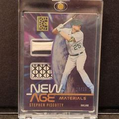 Stephen Piscotty [Gold] Baseball Cards 2022 Panini Capstone New Age Materials Prices