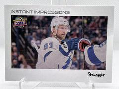 Steven Stamkos [Nickname] Hockey Cards 2022 Upper Deck Instant Impressions Prices
