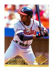 Deion Sanders #156 Baseball Cards 1994 Ultra Prices